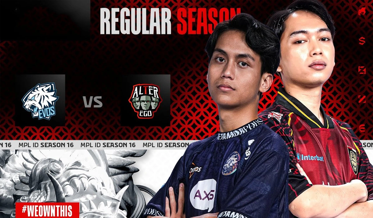 Alter Ego Comeback! Kalahkan EVOS 2-1 di Week 6 MPL ID