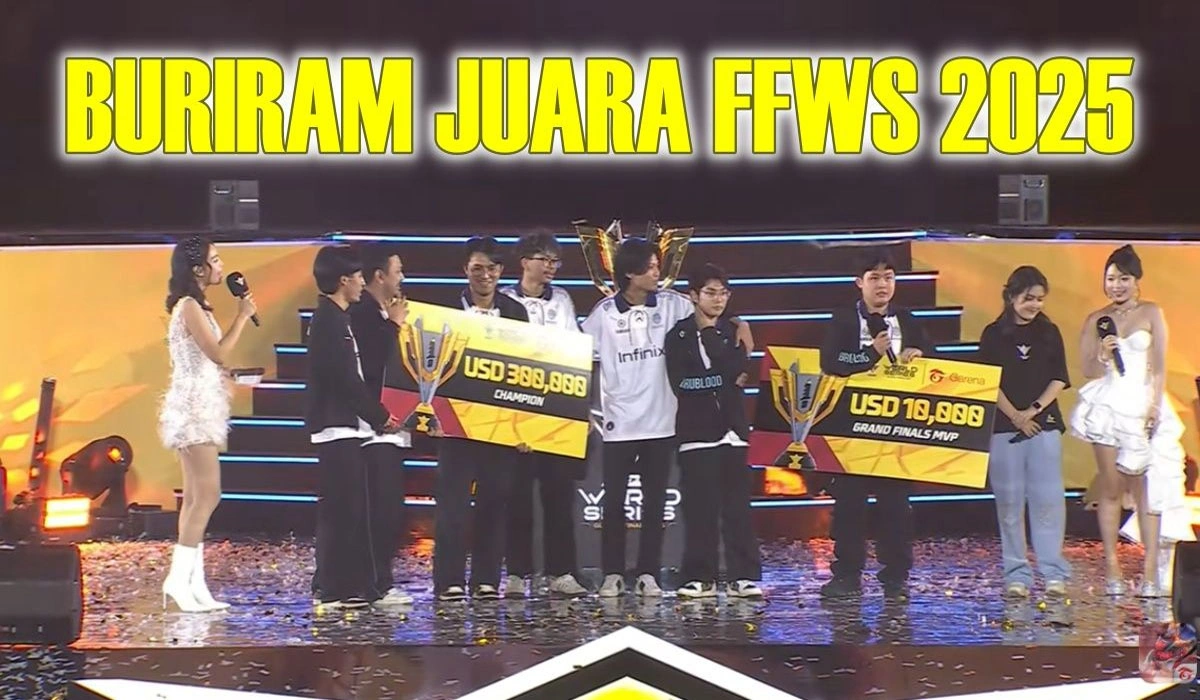 Buriram United Esports Raih Gelar Juara FFWS Global Finals 2025